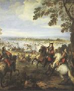 Parrocel, Joseph Crossing of the Rhine by the Army of Louis XIV on 12 June (mk05) china oil painting artist
